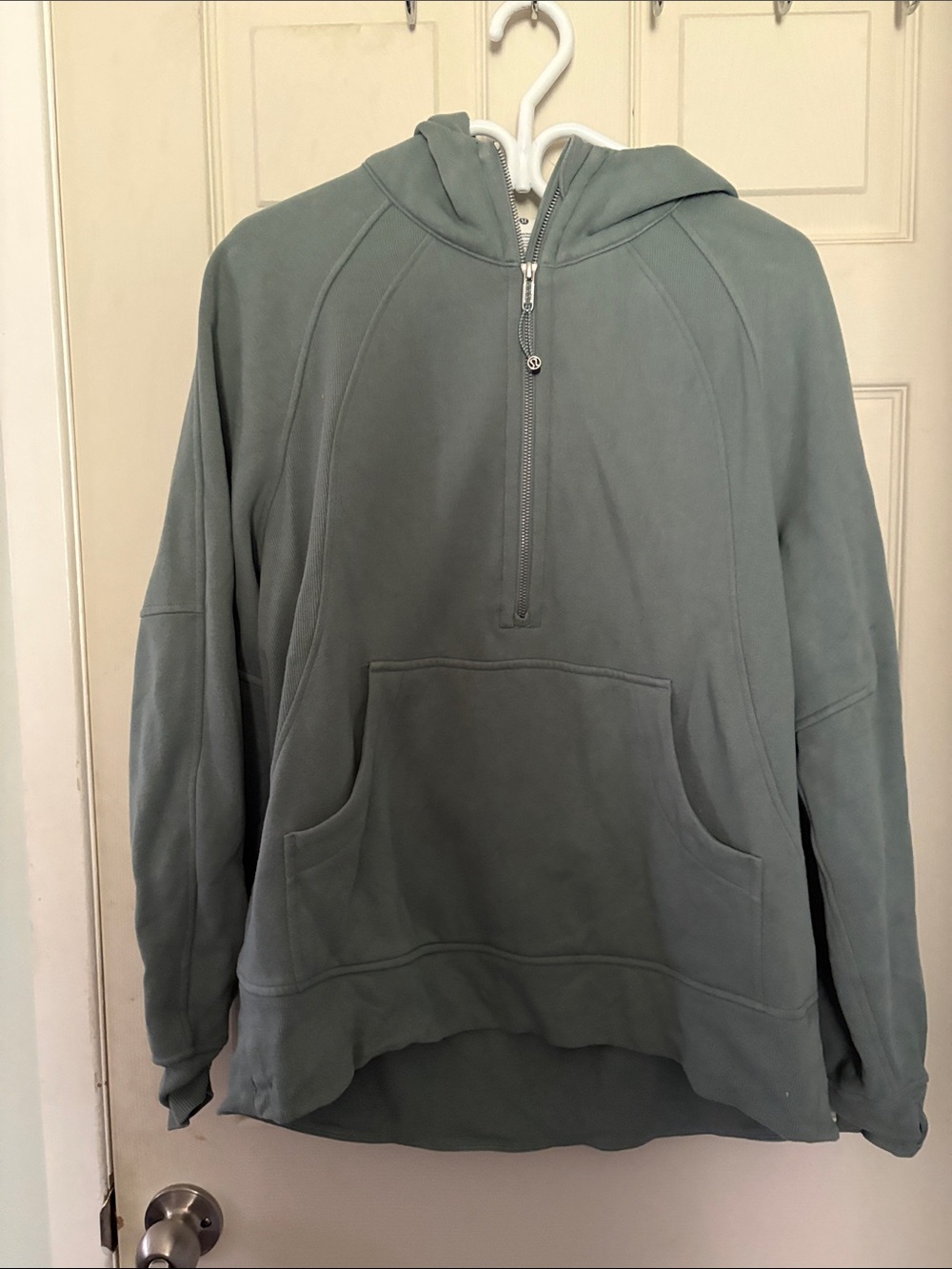 lululemon athletica Cozy Half-Zip Hoodie - Sage